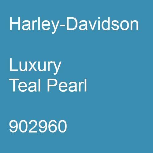 Harley-Davidson, Luxury Teal Pearl, 902960.